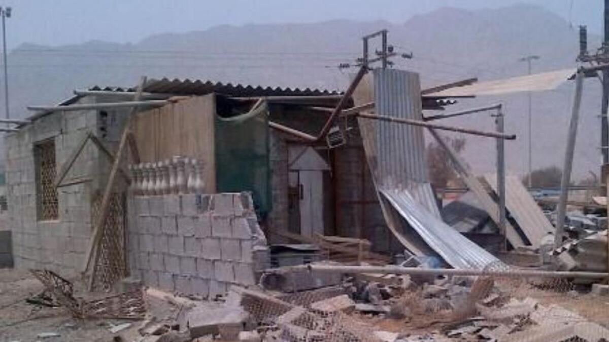 RAK Municipality bans makeshift structures