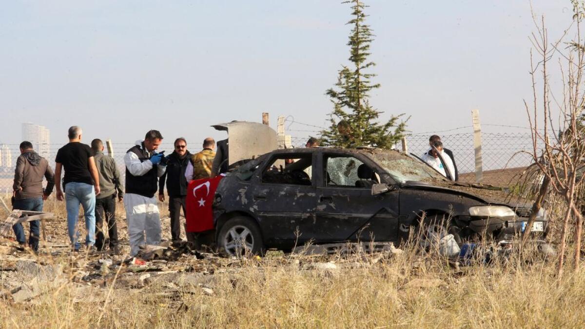 Two suspects blow themselves up during Turkey police operation