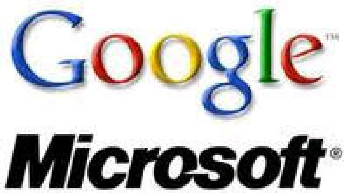 Google, Microsoft patent spat heats up