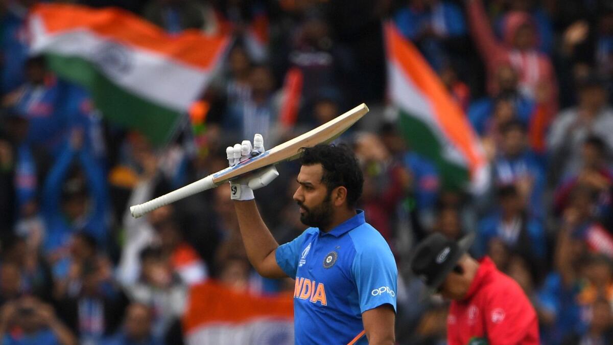 India's Rohit scored 264 runs against Sri Lanka at the Eden Gardens in Kolkata in 2014. — AFP