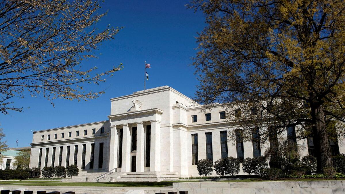 The Federal Reserve Building stands in Washington. — Reuters file