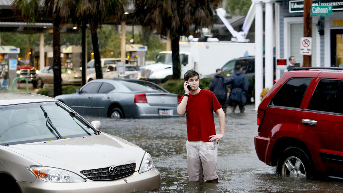 US East Coast battered by heavy rains; four killed