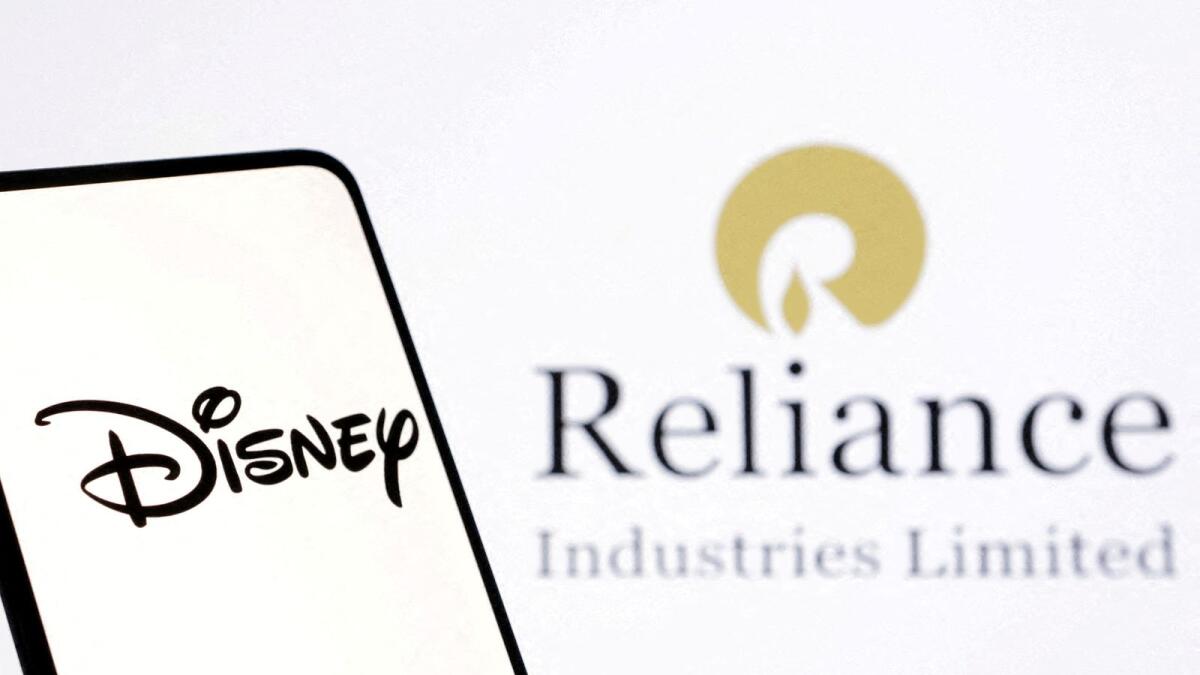 Together, the Reliance-Disney merged entity will have 120 TV channels and two streaming platforms. — Reuters file
