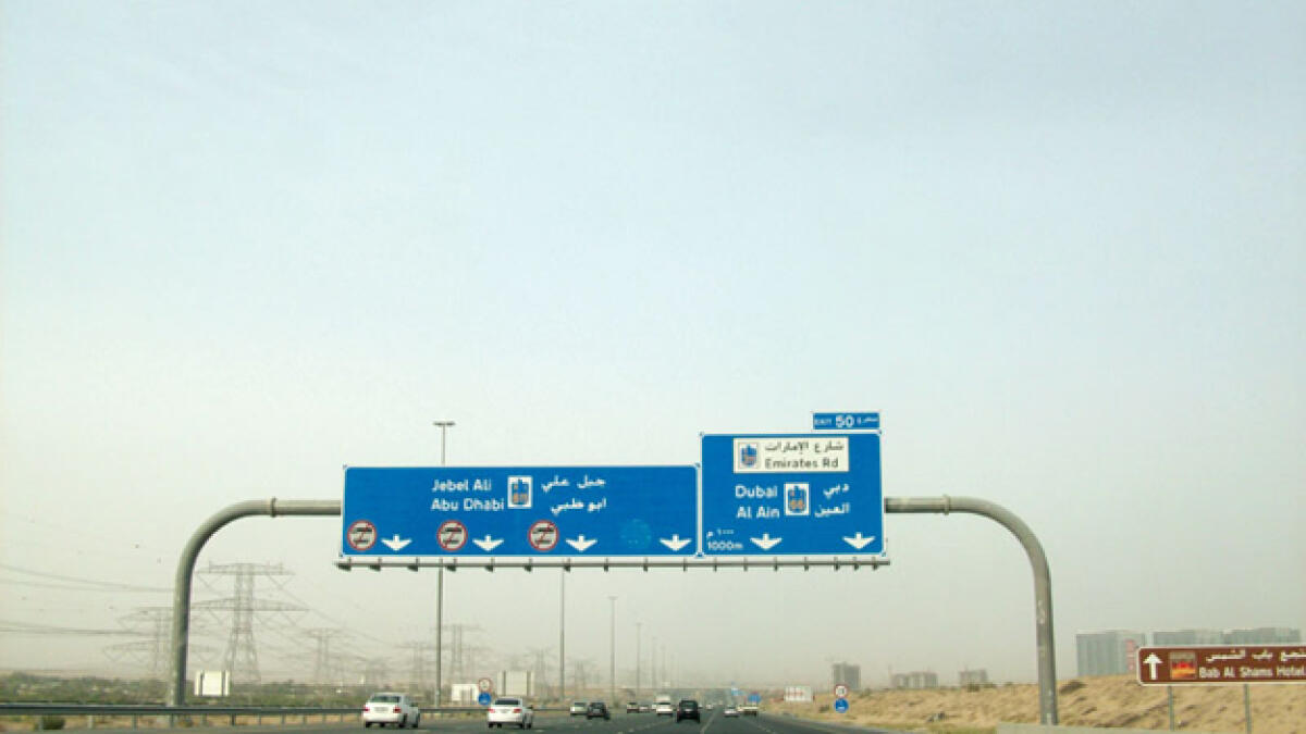Speed limit on Dubai-Al Ain highway lowered to 100 km/h