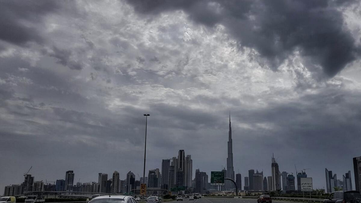 UAE, weather, cloudy, rainfall, National Center of Meteorology, winds, Abu Dhabi, Dubai
