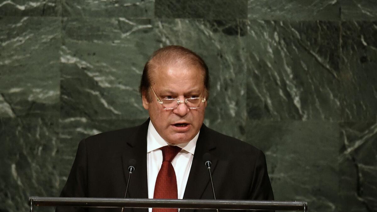 Sharif proposes four-point peace initiative with India