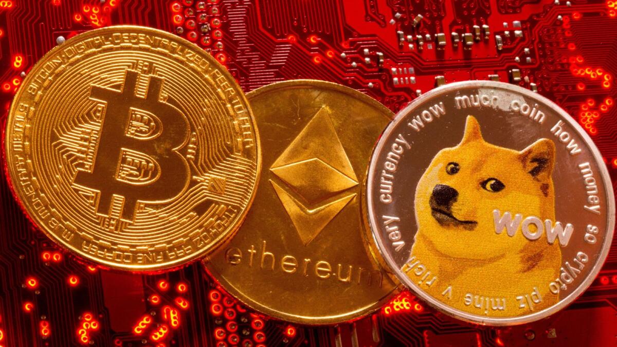 Unlike Bitcoin and Ethereum, stablecoins are cryptocurrencies that maintain a value equal to that of another asset or assets. Image for illustrative purposes only. — File photo