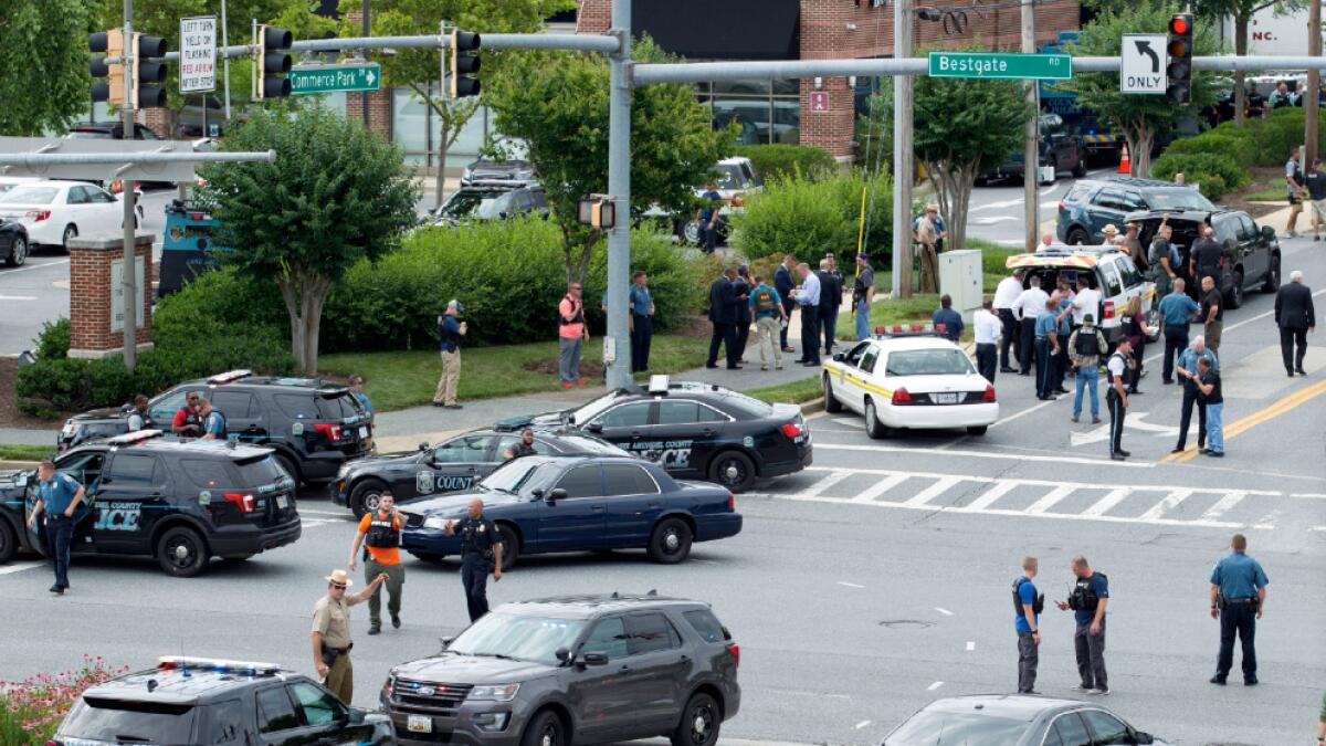 Maryland gunman charged with first-degree murder  