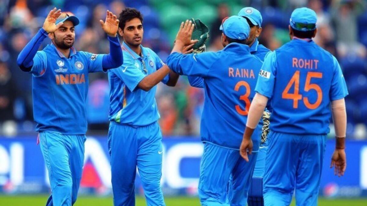 Indian cricket teams unveil World T20 kits
