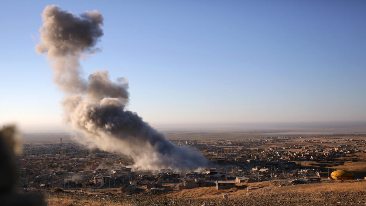 Kurdish forces launch battle to retake Sinjar from Daesh