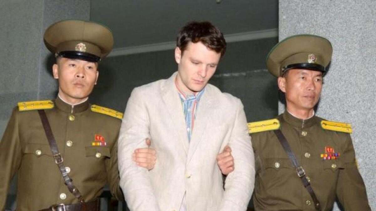 US student released in coma by North Korea, dies 