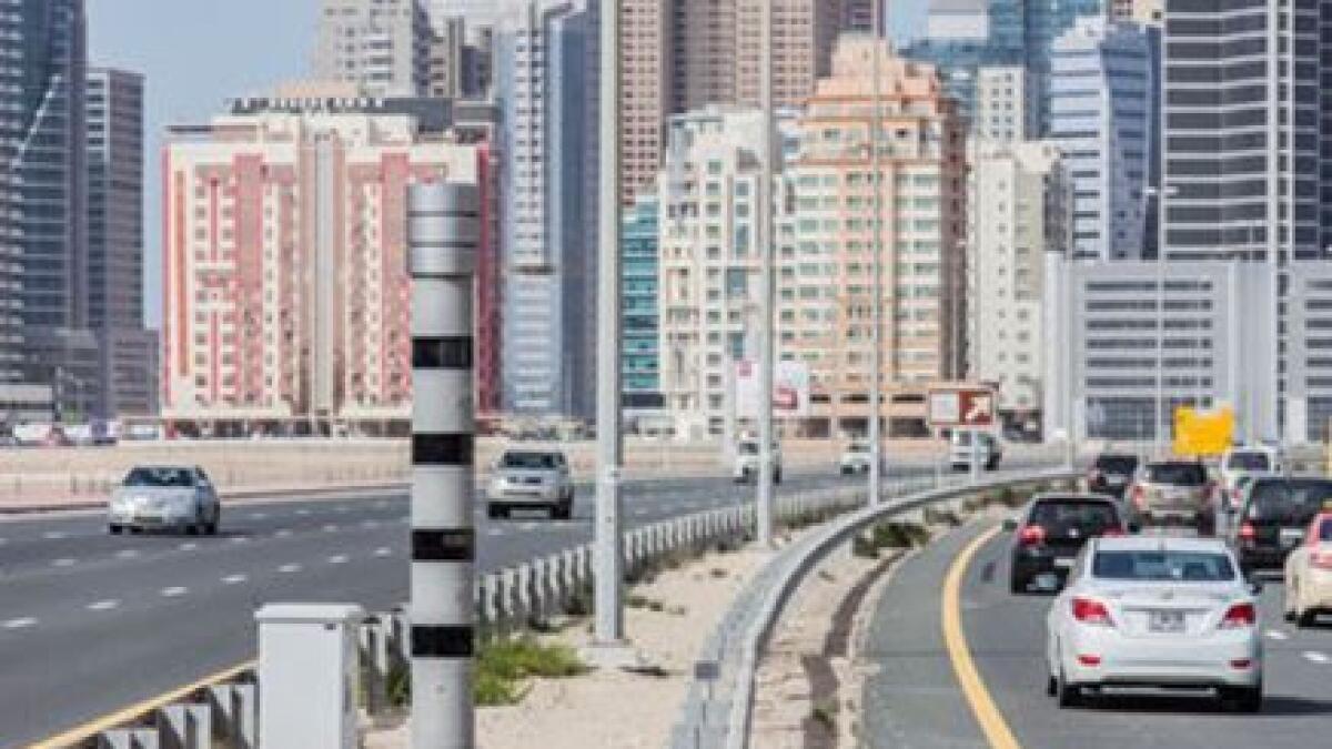 Sharjah traffic jams down 10% thanks to new radars