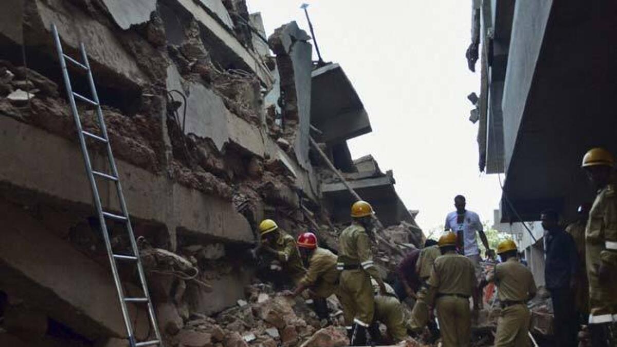 Five killed in Thane building collapse