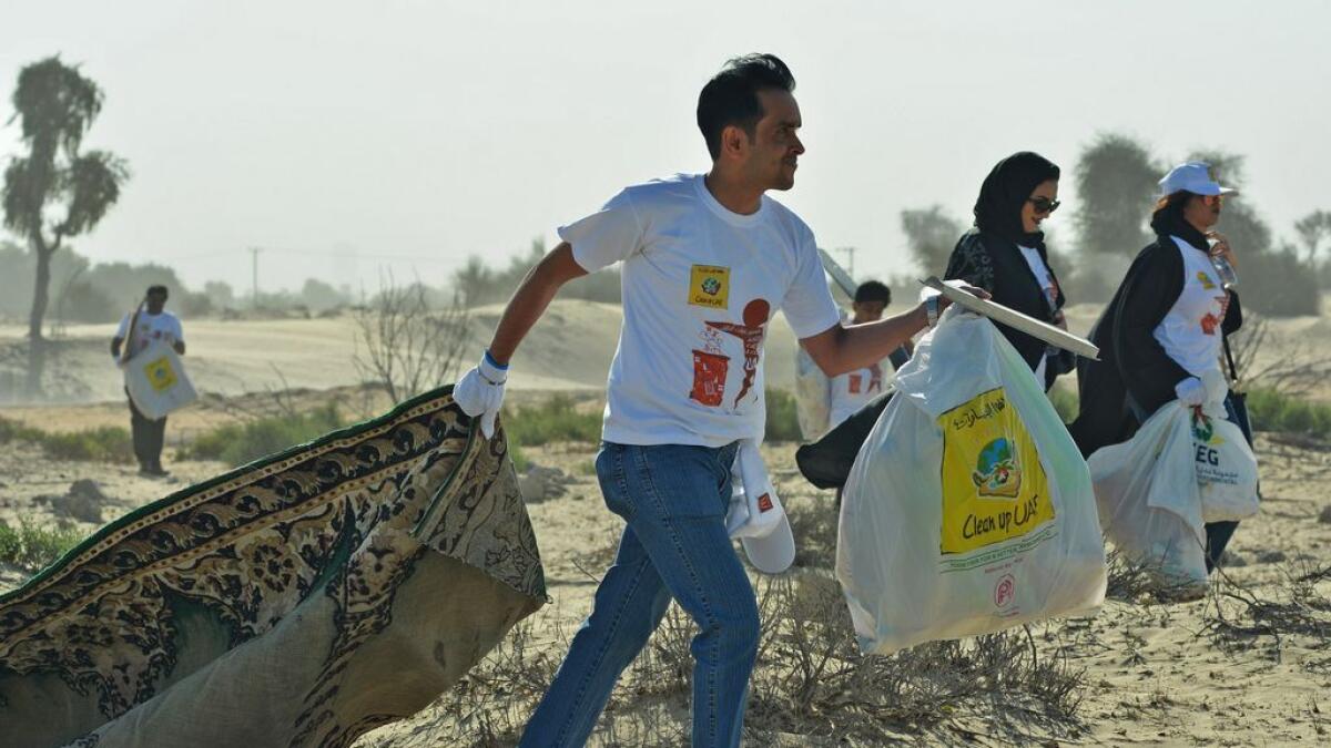 More than 6,000 participants Clean Up UAE