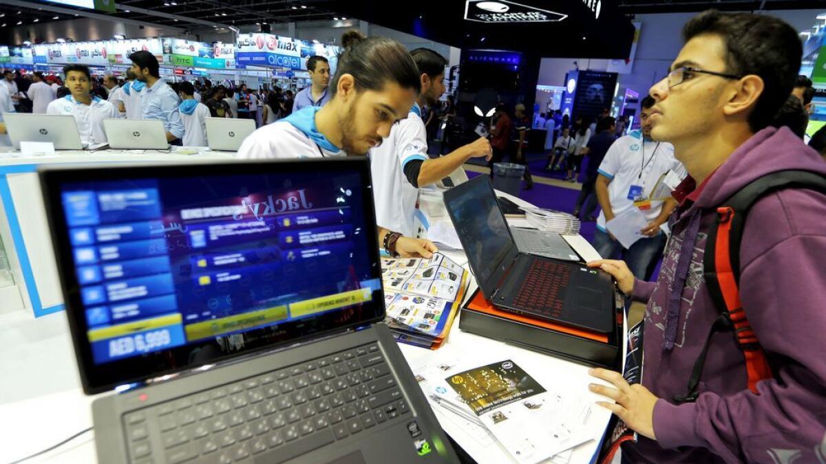 Hybrid, gaming laptops in demand at Gitex