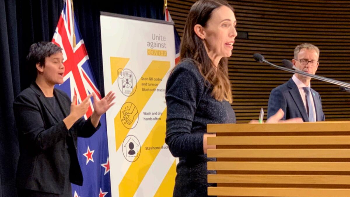 New Zealand Prime Minister Jacinda Ardern. — AP
