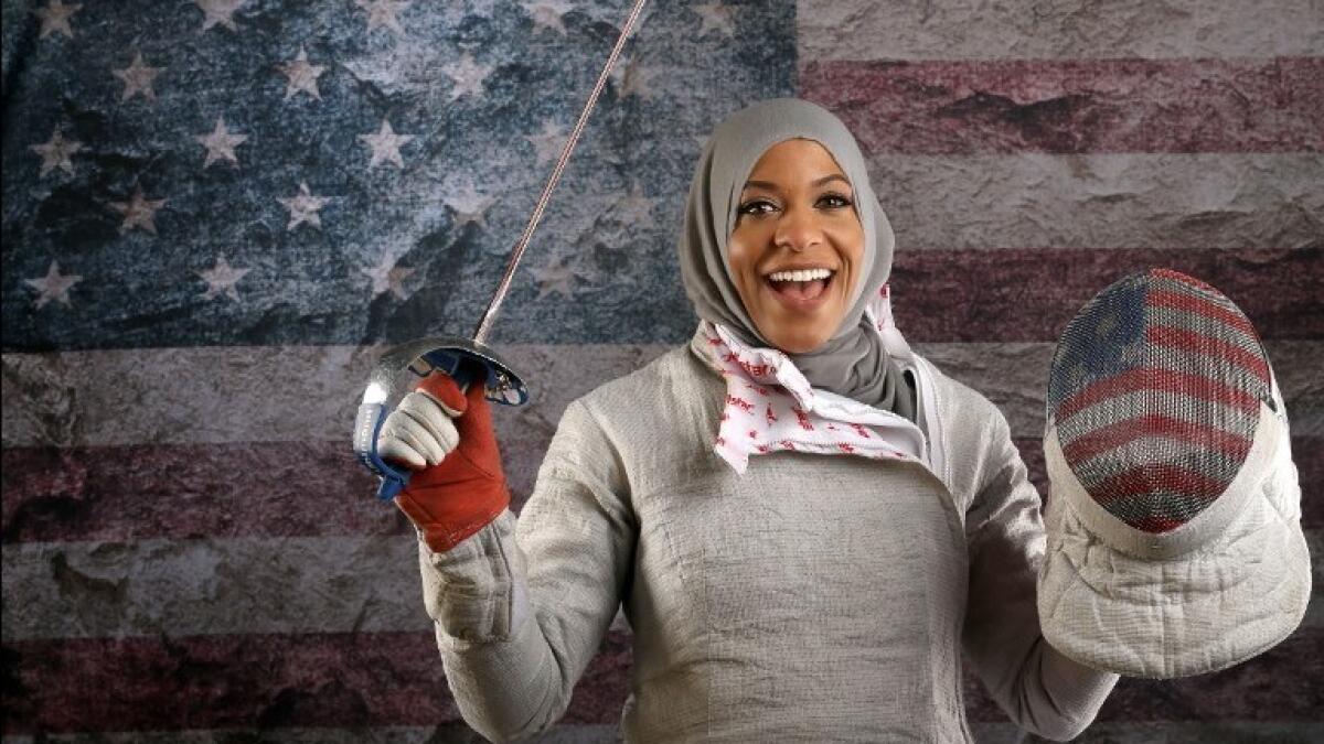 Hijab-wearing Muslim Olympian on Times influential list 