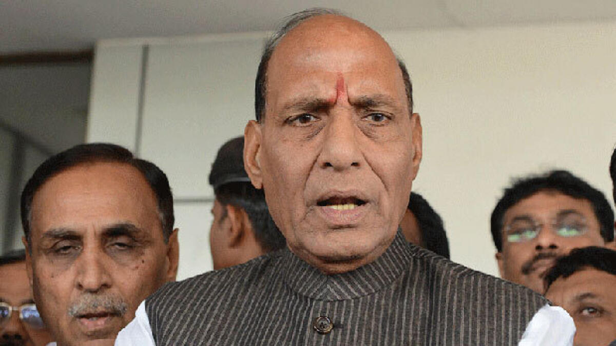 Rajnath Singh in Kashmir to discuss ongoing violence