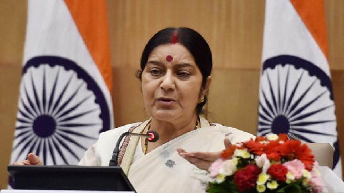 Daughters-in-law from Pakistan always welcome: Sushma Swaraj