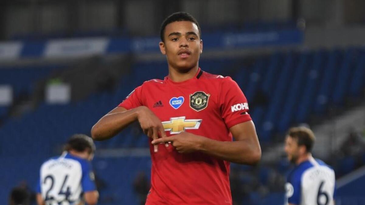 Greenwood's overall tally for the season stands at 13, six behind the club's joint top-scorers Marcus Rashford and Anthony Martial (Reuters)