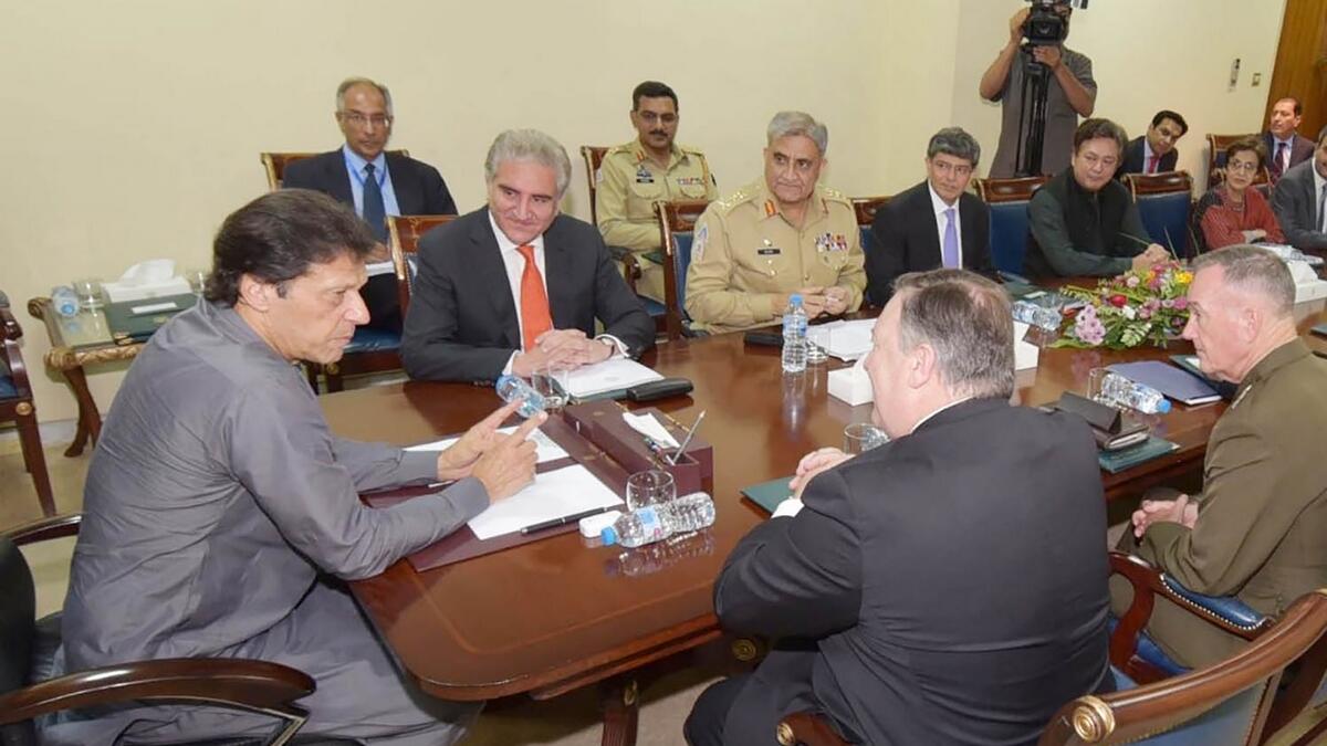 Pompeo tells Pakistan to act against terrorists threatening regional security