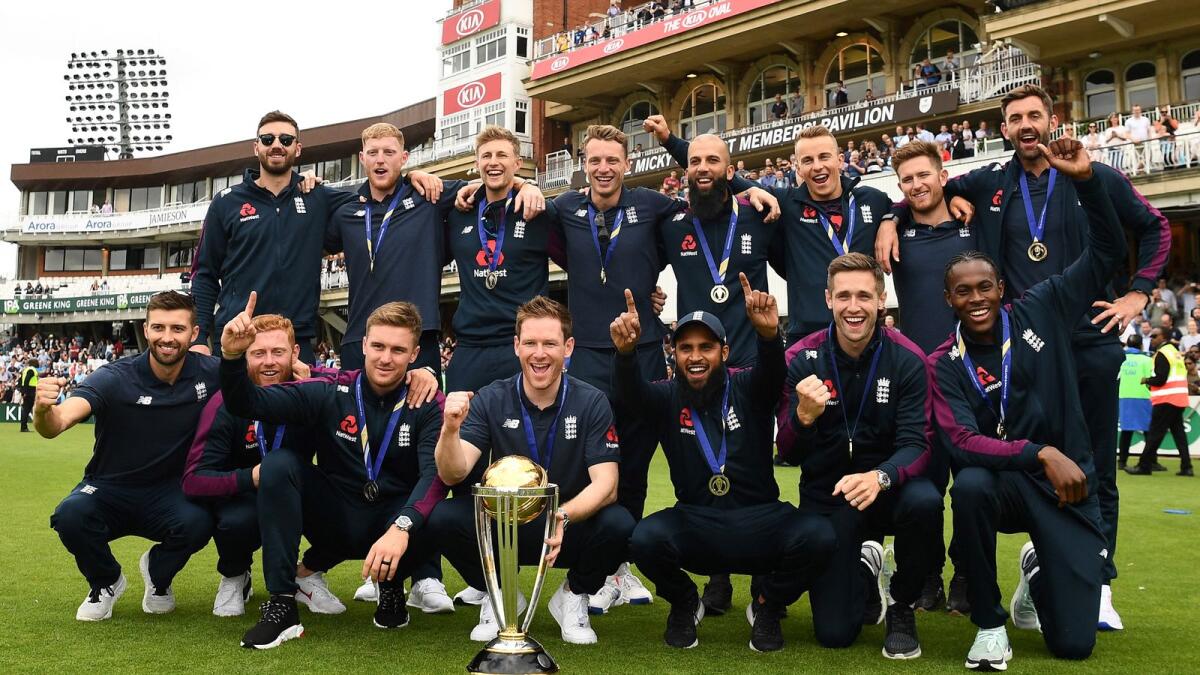 England won the 2019 World Cup. (AFP file)