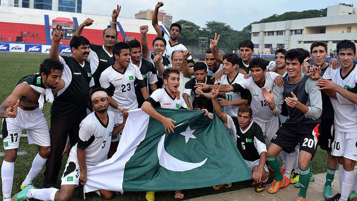 Pakistan football team set to play in India in December