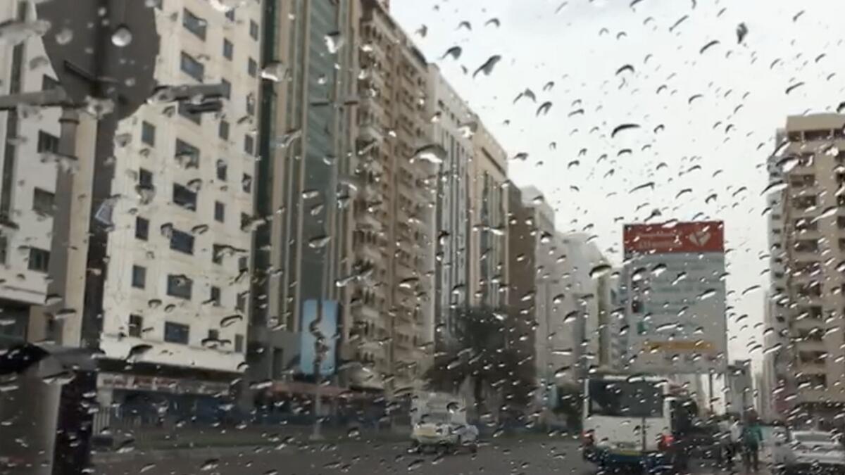 Video: It’s raining in parts of UAE; brace for dusty weather