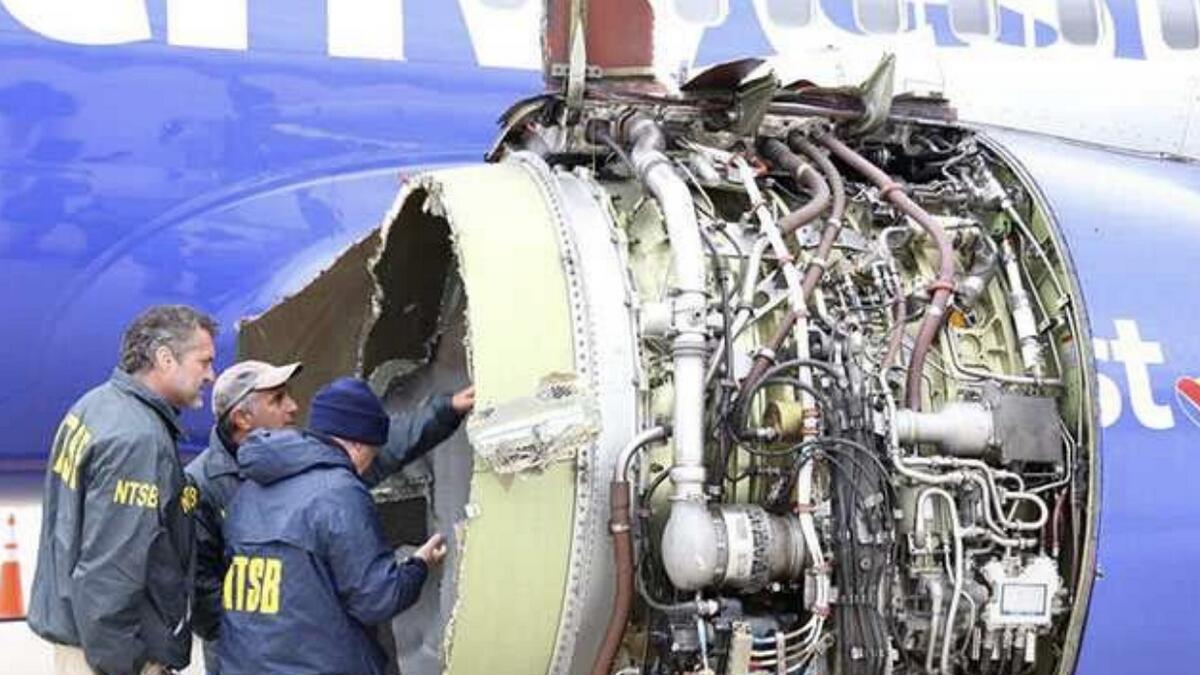 What pilot told controllers as US jets engine blew apart  