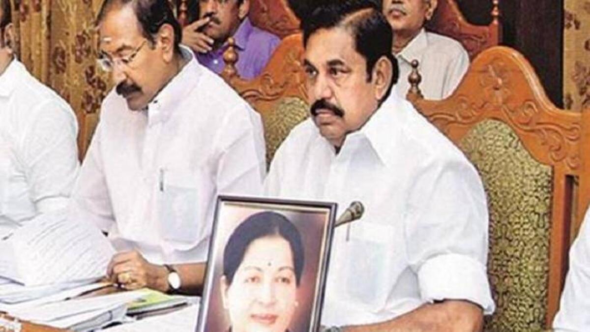 Palaniswamy takes oath as Tamil Nadu CM