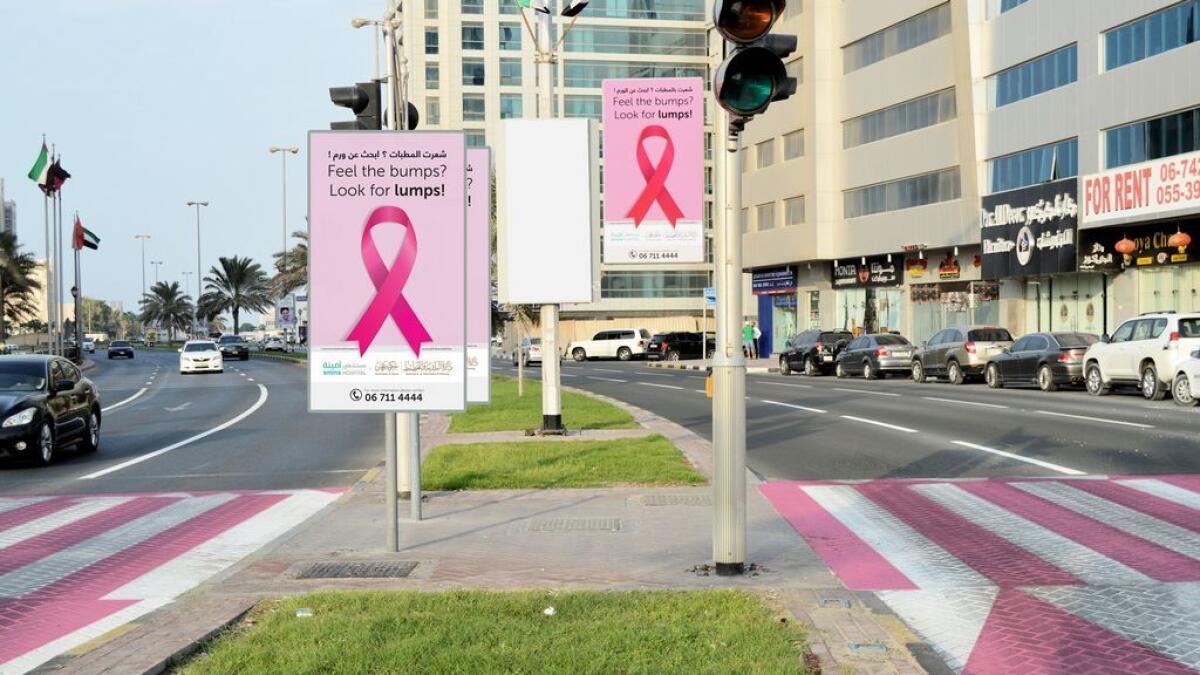 Ajman goes pink for cancer awareness