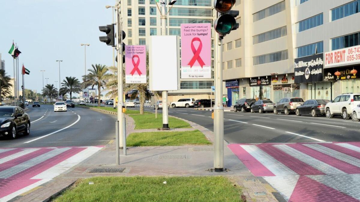 Ajman goes pink for cancer awareness 