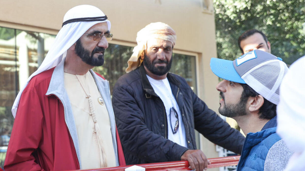Mohammed attends UAE President Endurance Cup