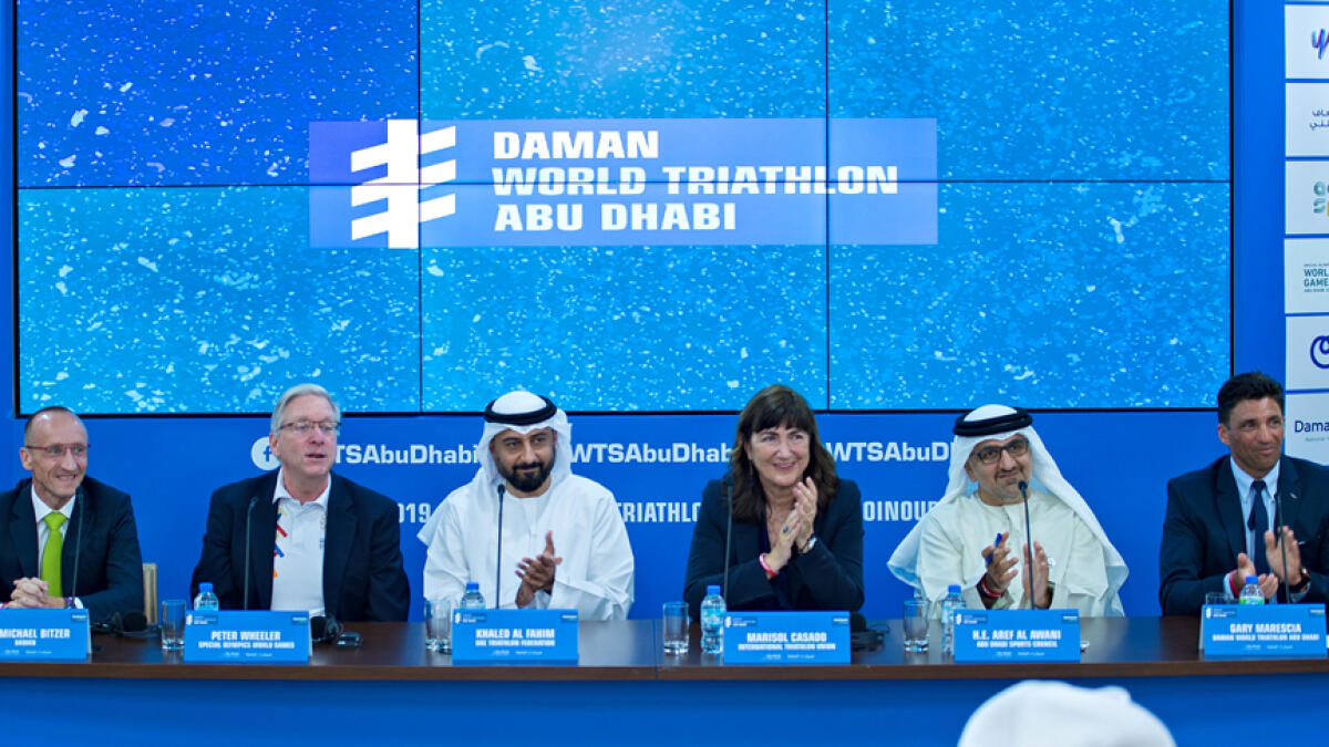 New races, leading participants for Daman World Triathlon Abu Dhabi