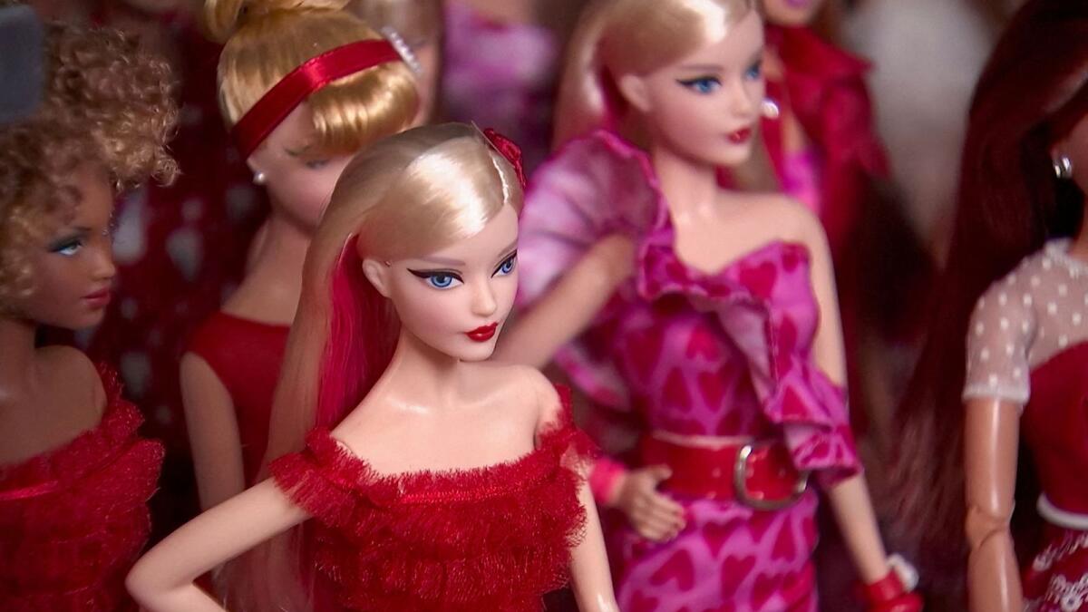 A screen grab shows Matthew Keith's collection of Barbie dolls in Los Angeles, California. — Photos: Reuters