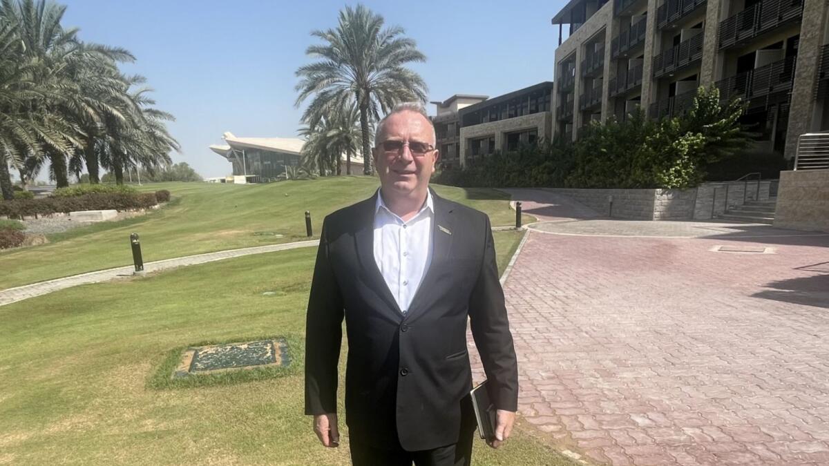 Luke Sacco, the Resort General Manager at Abu Dhabi Golf Resort and Spa. = Supplied photo