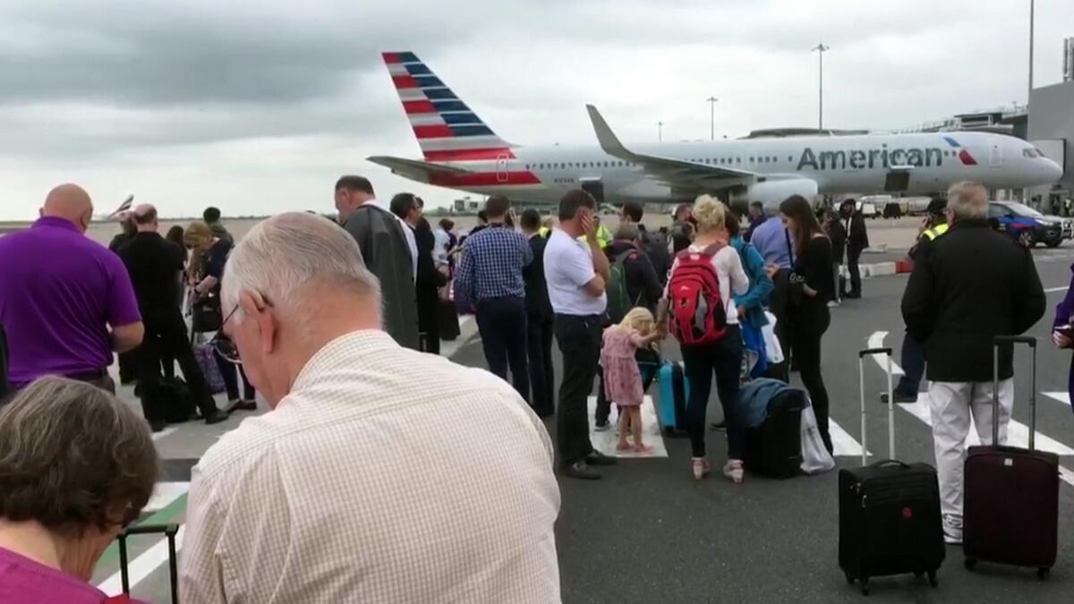 Manchester Airport terminal evacuated over suspect bag