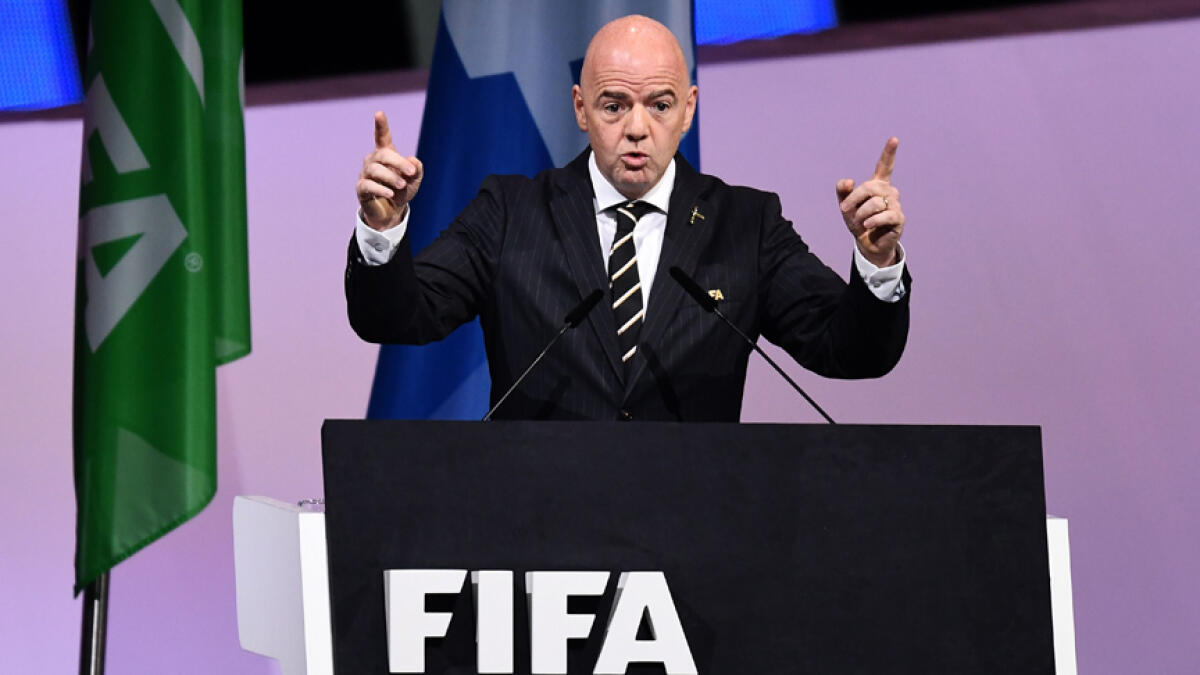 Infantino re-elected Fifa president