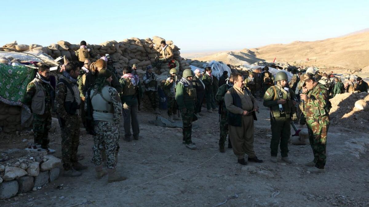 Kurdish leader announces ‘liberation’ of Sinjar from Daesh
