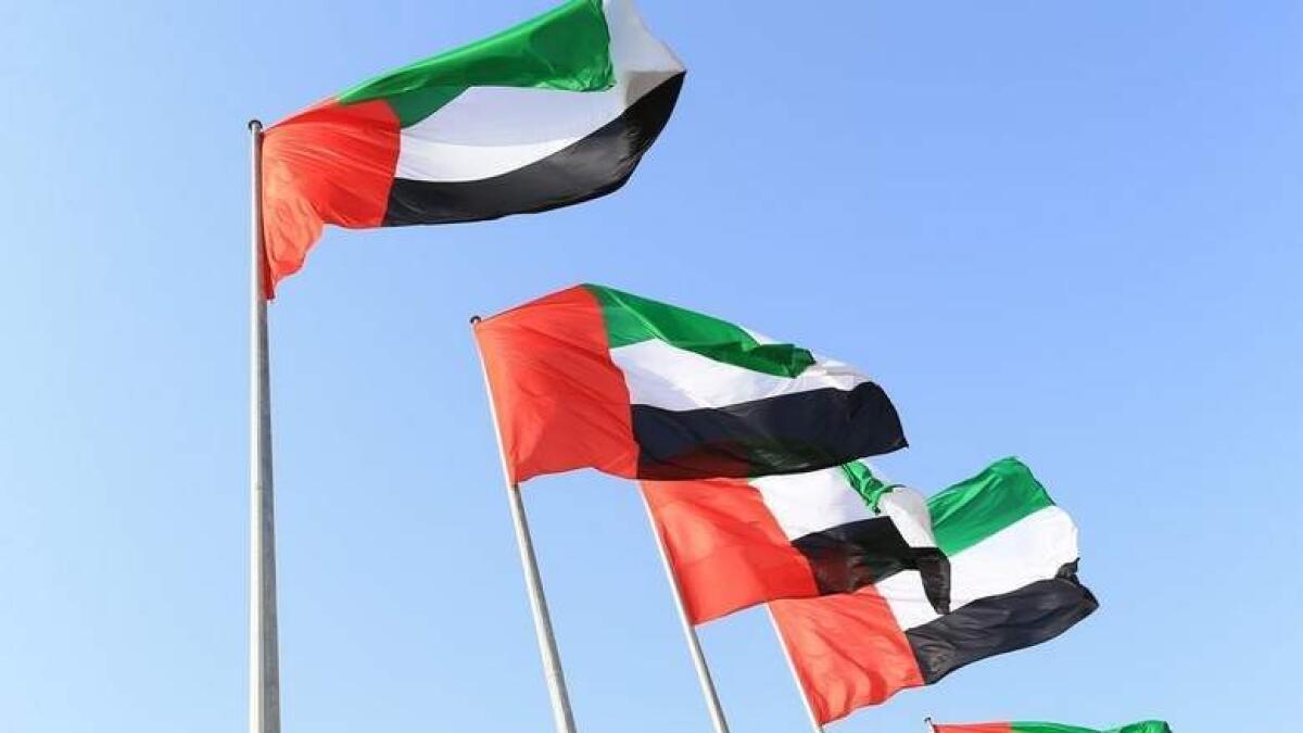 UAE flag raised in London