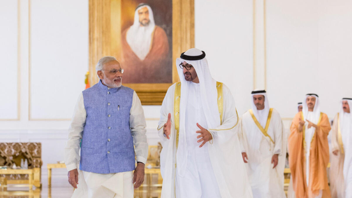 India, UAE eye trade, security on Mohammed bin Zayeds visit
