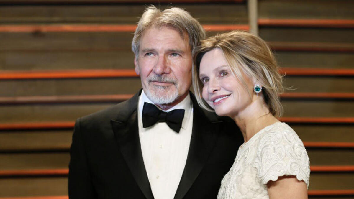 Harrison Ford and Calista Flockhart (Reuters photo)