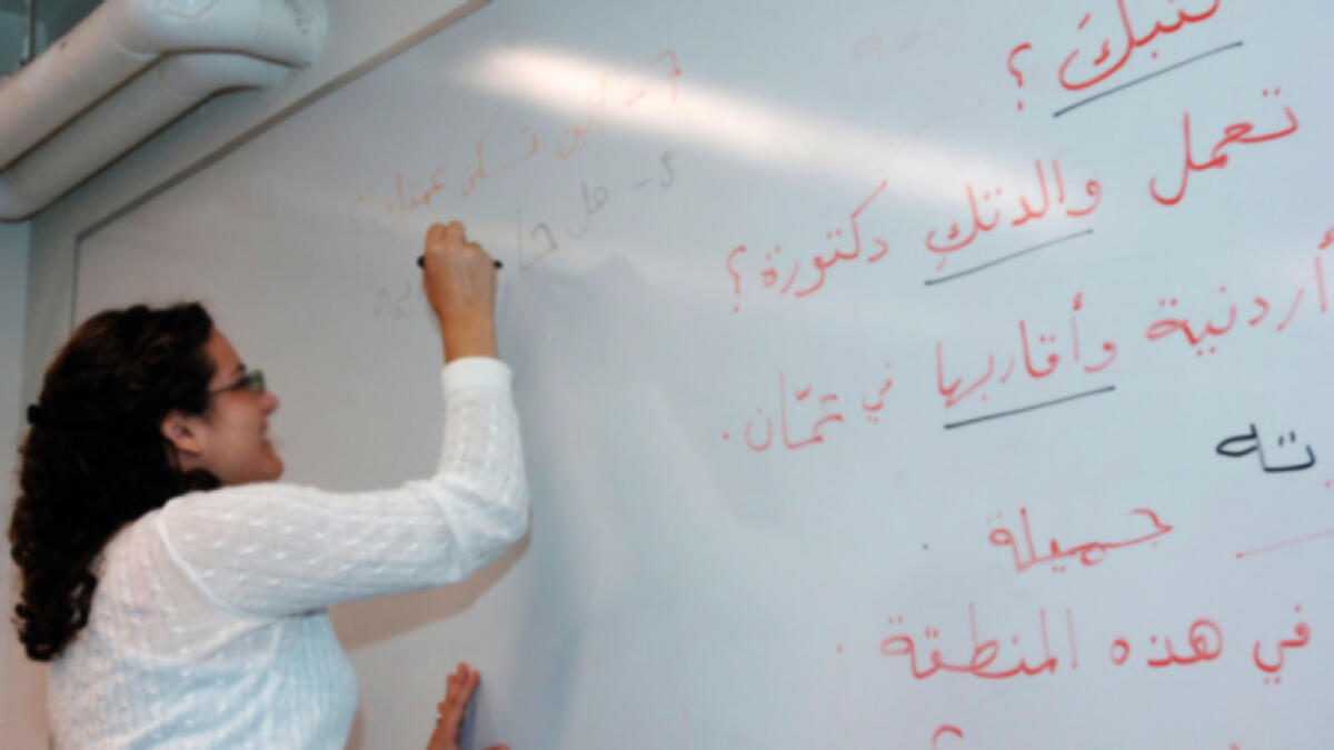 Want to earn more in UK? Then learn Arabic