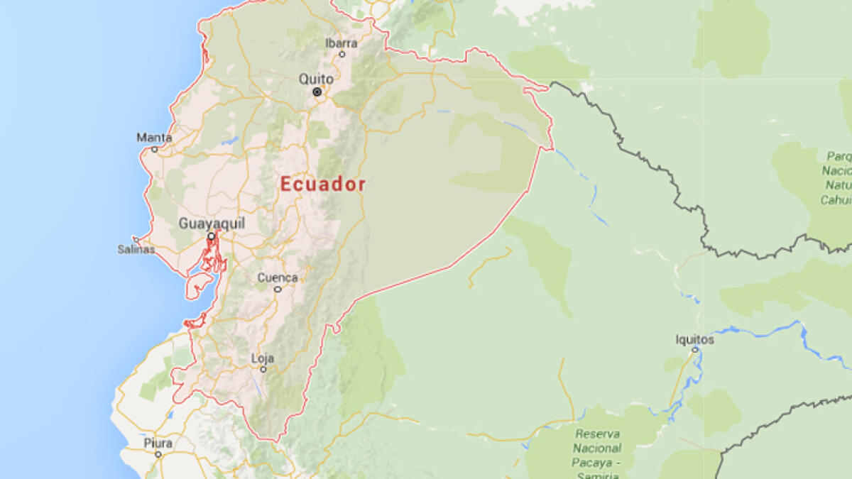 Ecuador struck by 6.7 magnitude quake