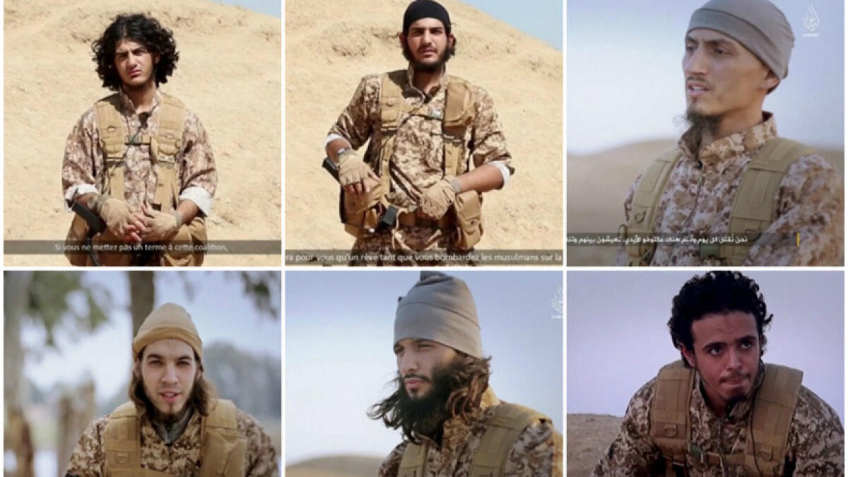 Daesh releases video of Paris attackers