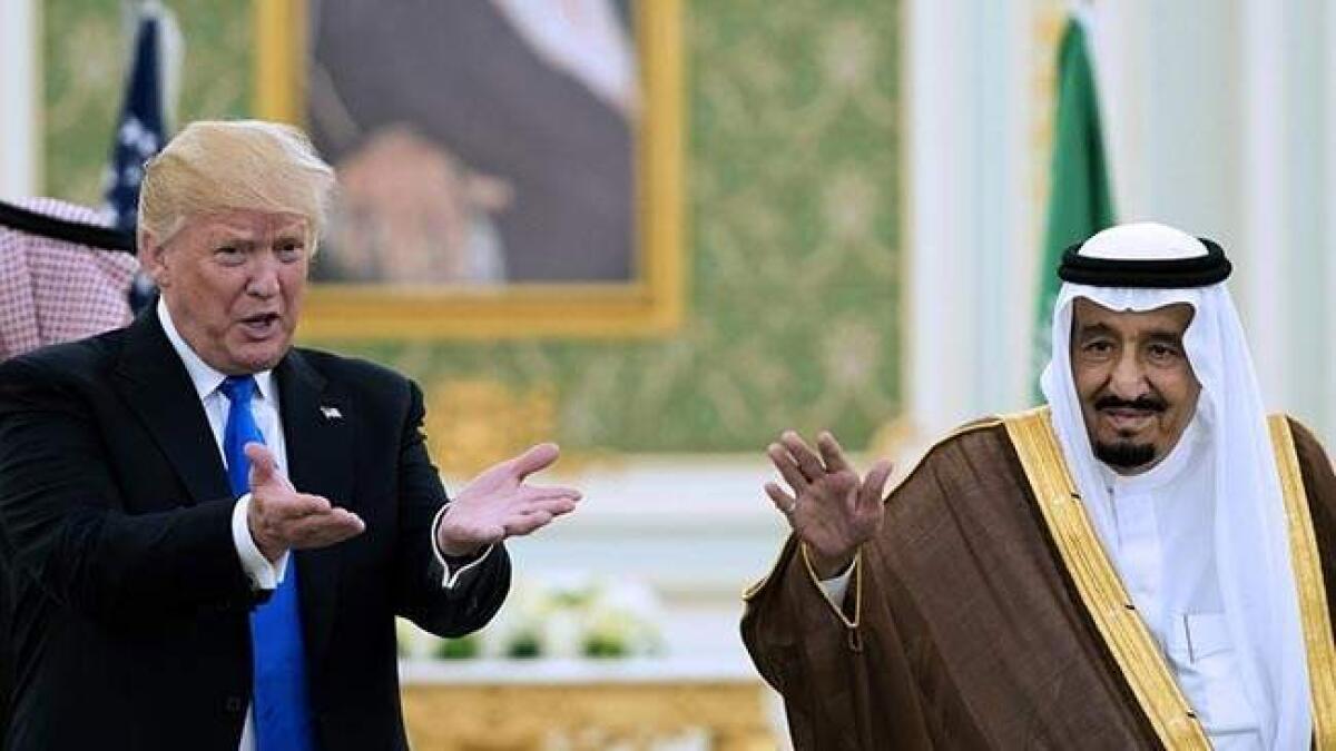 Trump talks Qatar crisis with King Salman, supports Qatar isolation