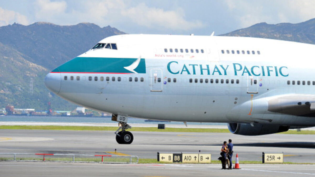 Cathay suspends flights over Iran after missile warning