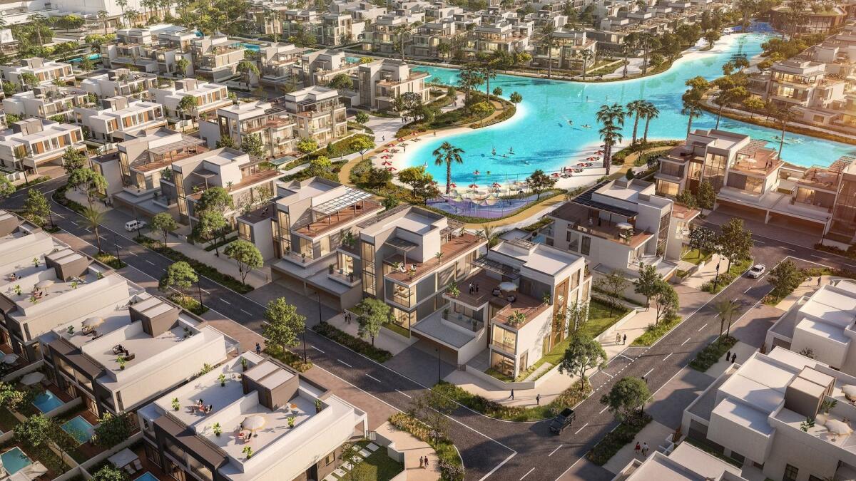 Townhouses and villas at South Bay are larger than most prime properties in Dubai, and unit prices are amongst the most competitive in the market. — Supplied photo