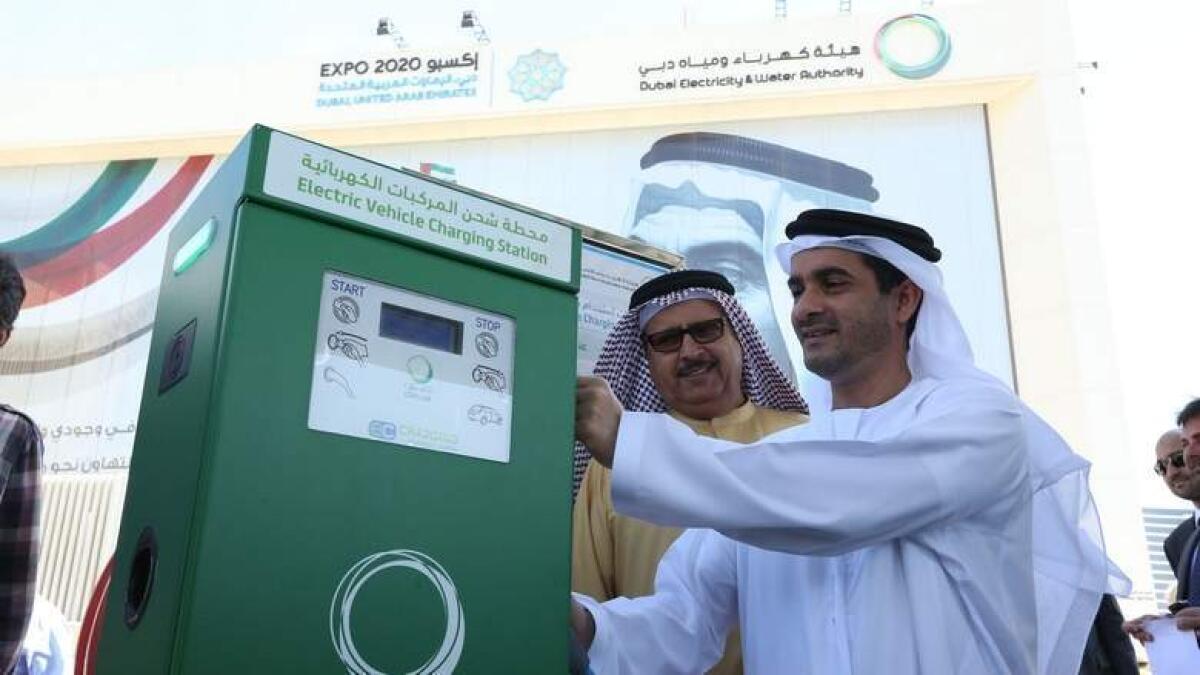 Sharjah soon to have electrical car recharging station