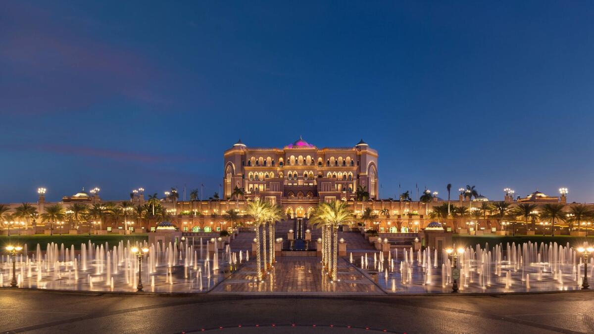Mandarin Oriental recently completed the rebranding of Emirates Palace Abu Dhabi. — Supplied photo